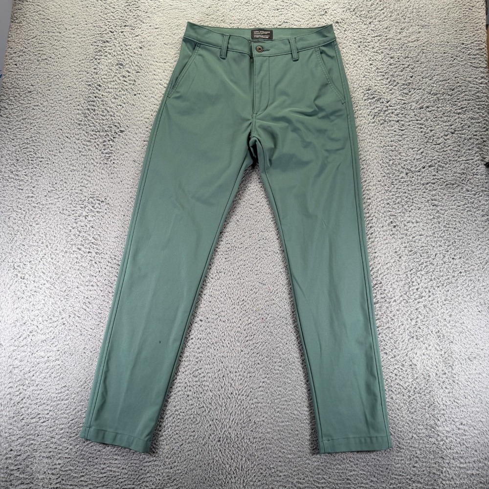 Levi's XX Pant Mens 30x32 Green Polyester Chino Tapered Business Preppy Career